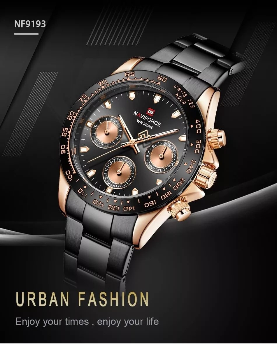 Naviforce 9193 - ქრონოგრაფი - Image 2