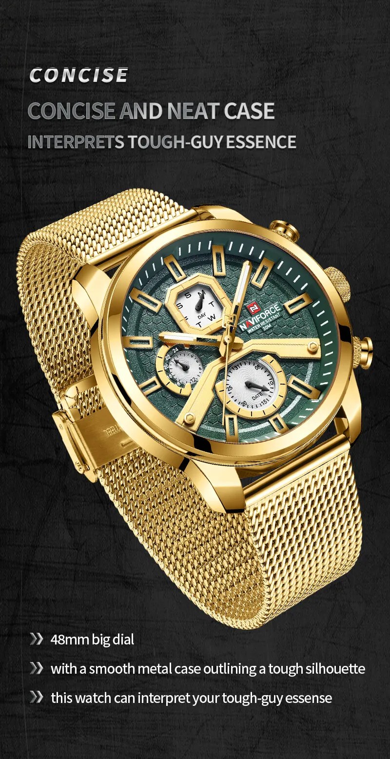 Naviforce 9211 - ქრონოგრაფი - Image 2