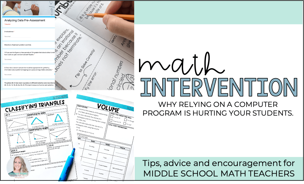 Math Intervention Should Be MORE Than Just a Computer Program
