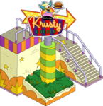 Krusty Station Drive Thru Stairs