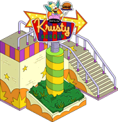 Krusty Station Drive Thru Stairs
