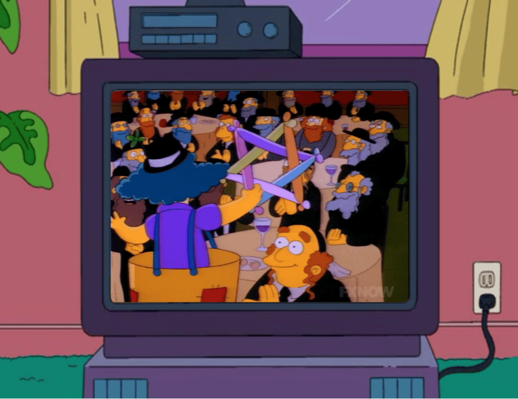 Simpsons Rappin Rabbis Where Did THAT Come From- Rabbi Krustofsky & Temple Beth SpringfieldThe ...