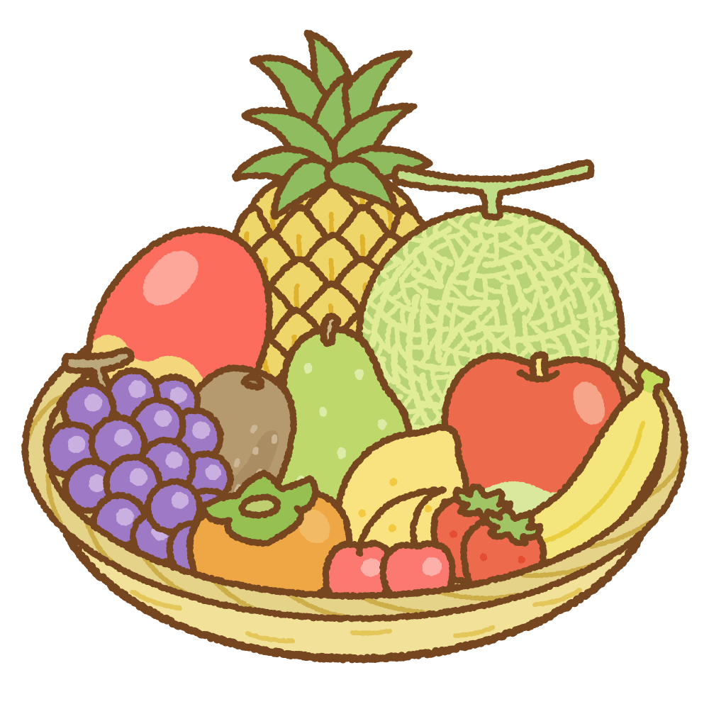 イラスト 果物 フリー _ 果物フリー素材 イラスト