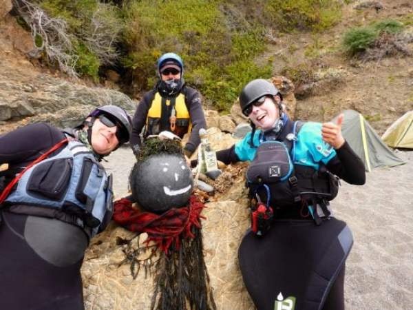 Tsunami Rangers and totem