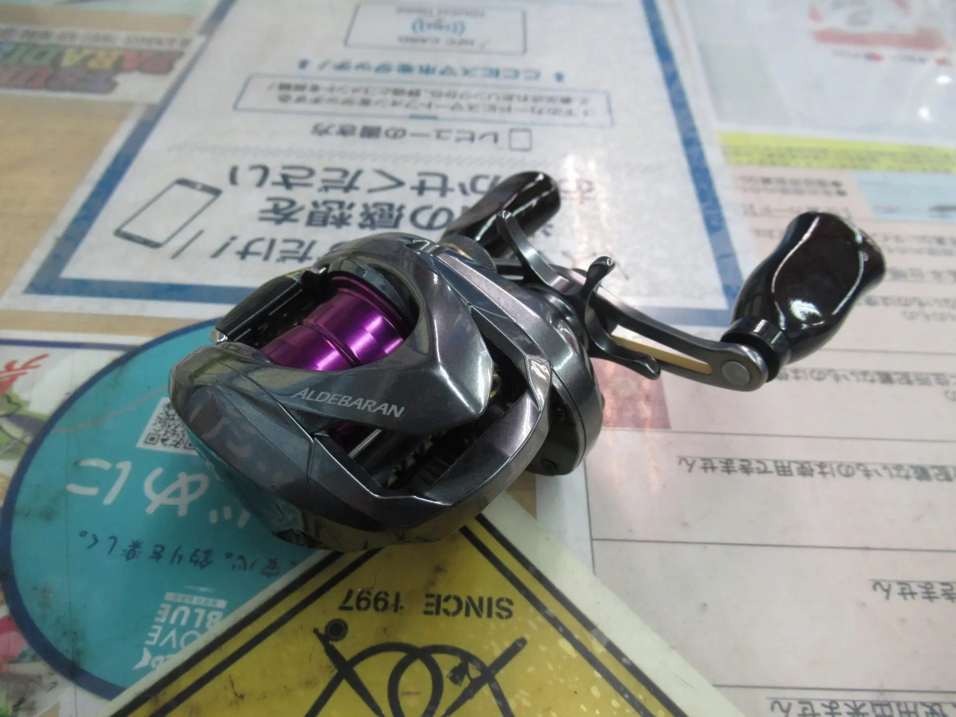 シマノの09アルデバランMG7のKTFカスタムとZPIカスタムをまとめて買取