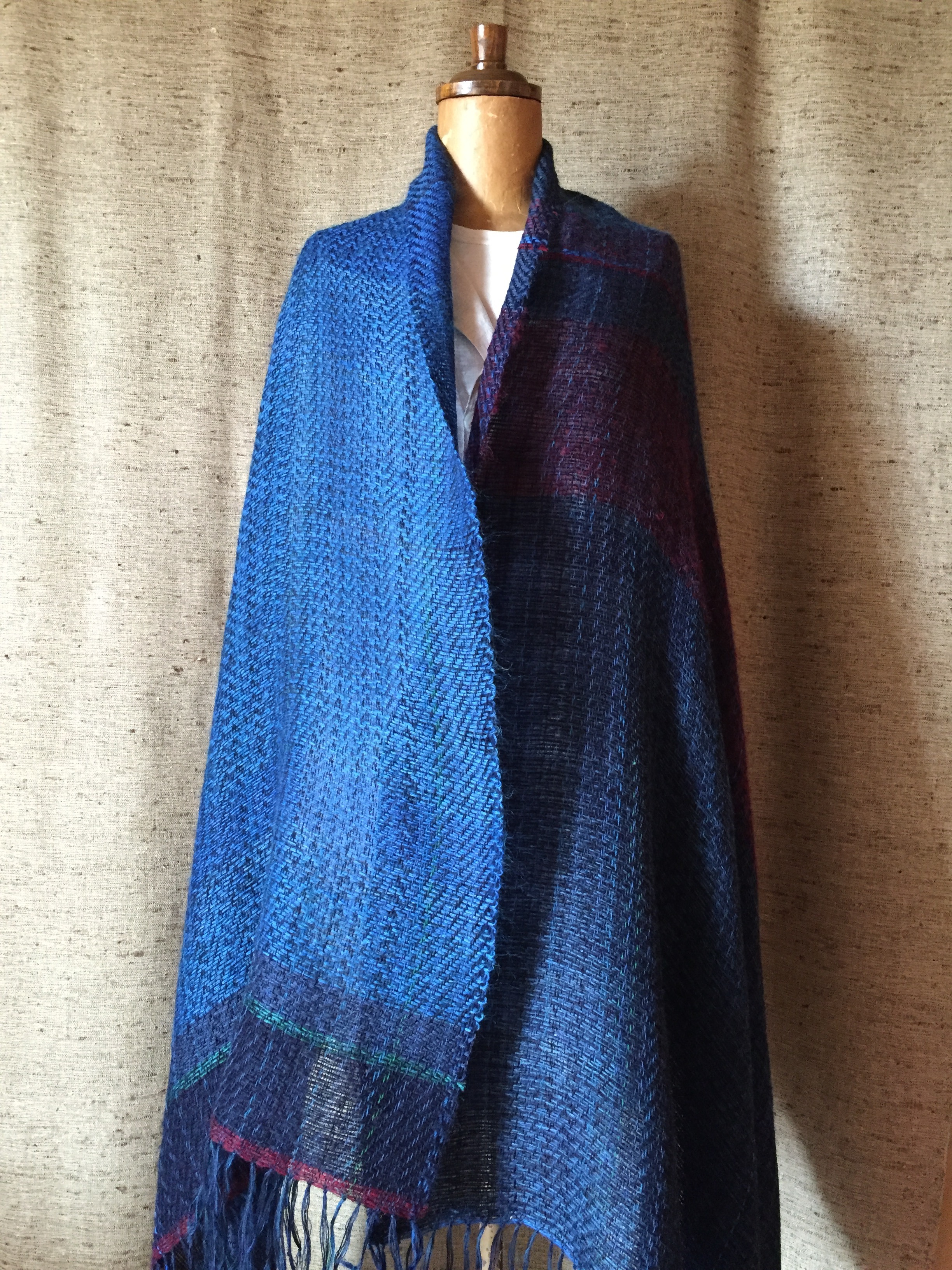 カシミヤウールストール