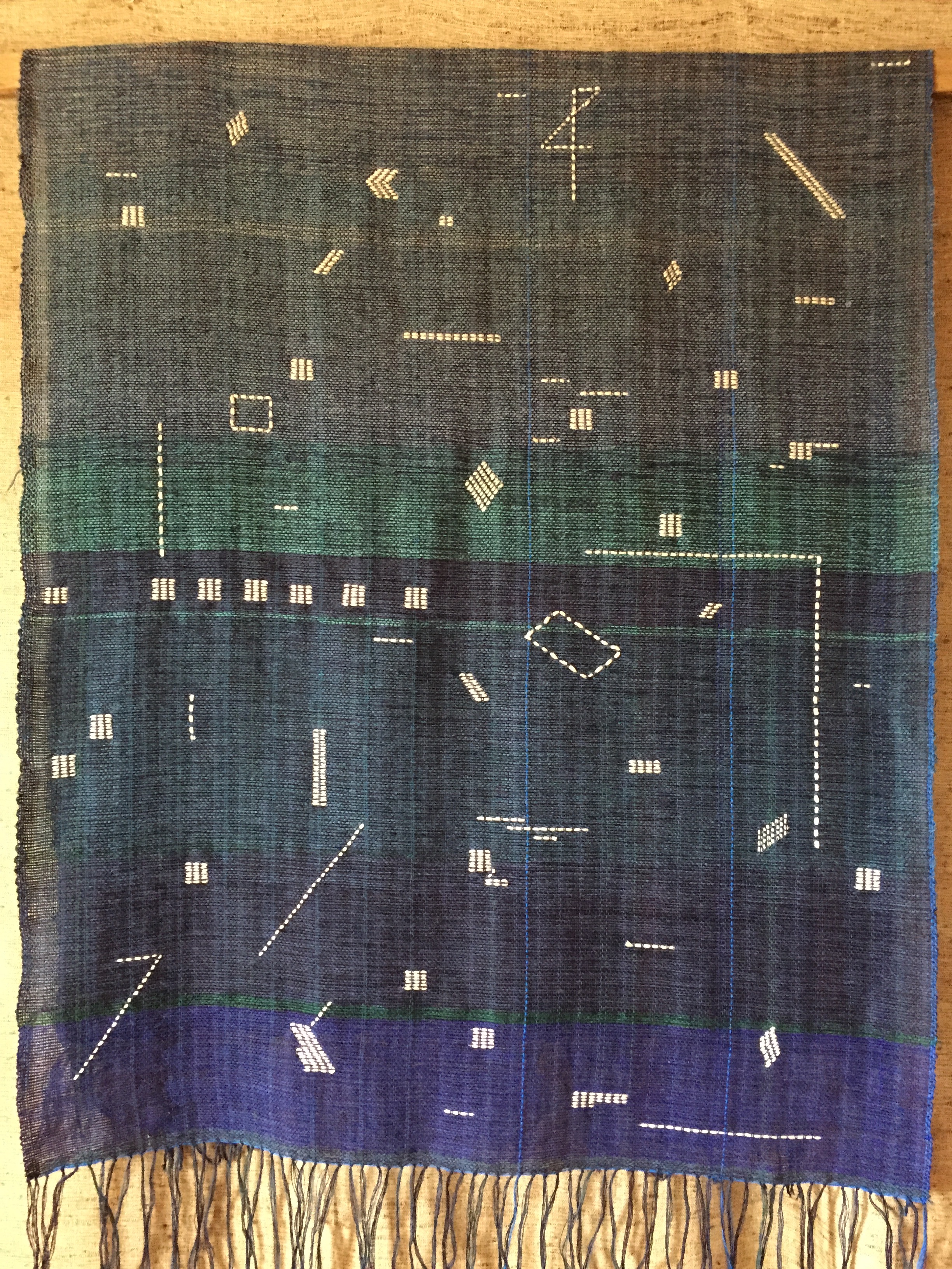 ウールストール（ステッチ）