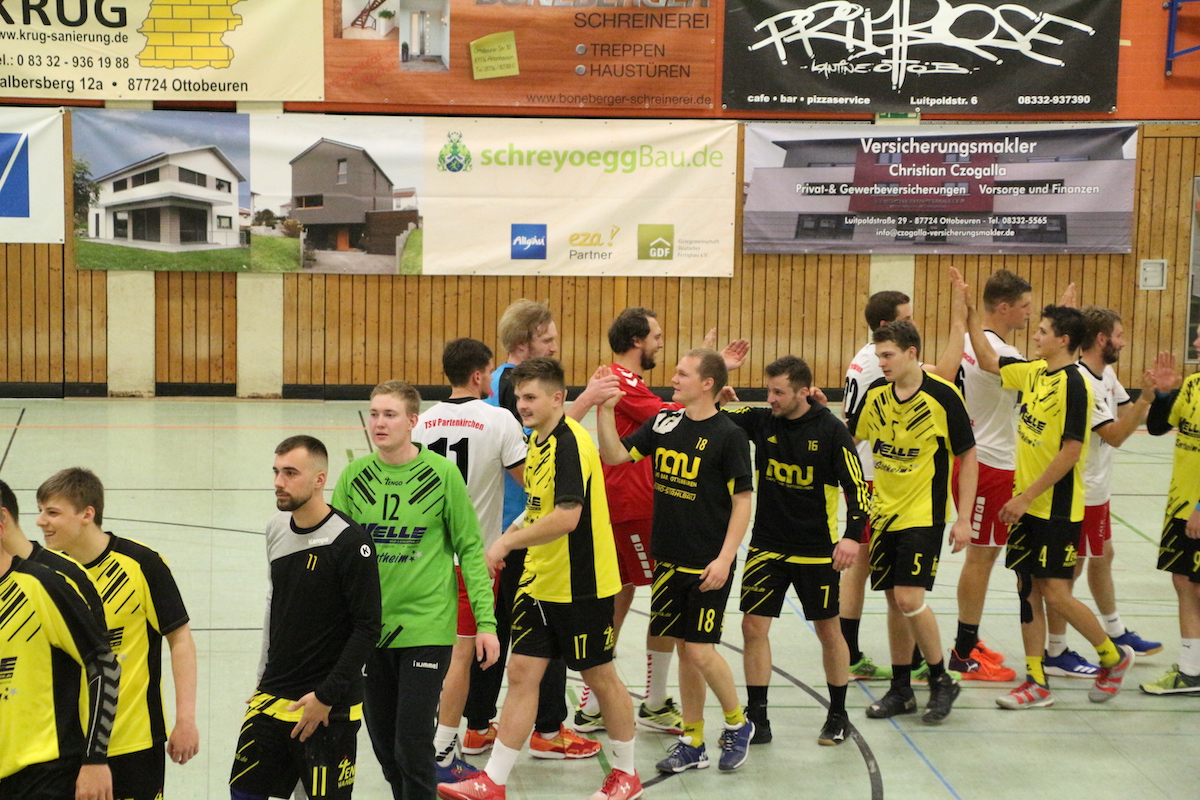 Herren 2 gewinnen 26:24 gegen TSV Partenkirchen