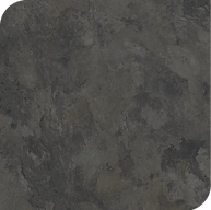 A swatch of dark grey stone look vinyl