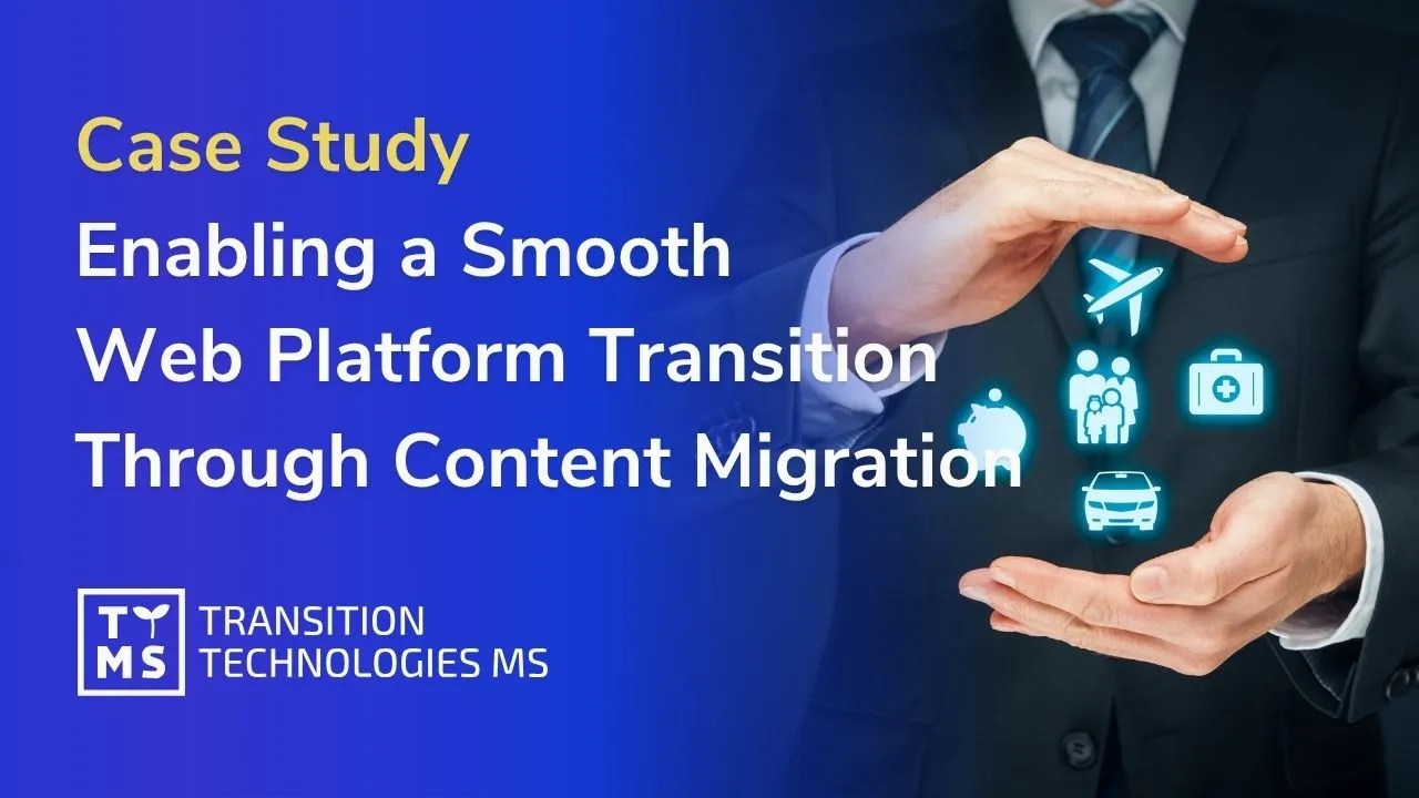 Corporate web migration recovery case study