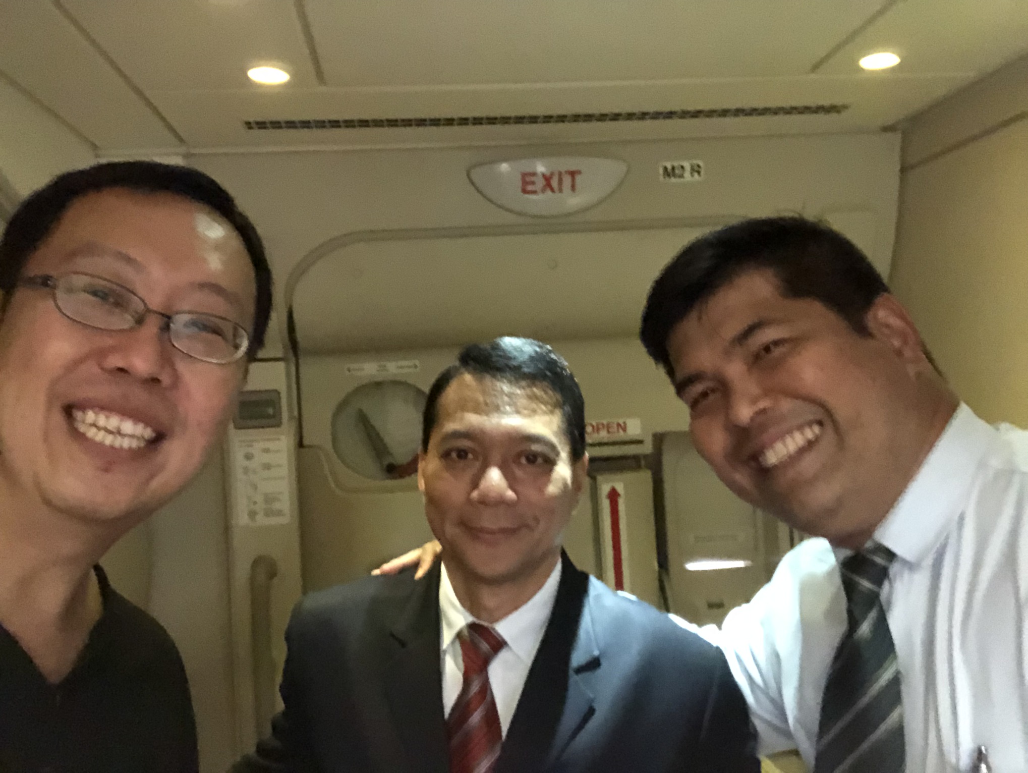 Chief Steward Mazlan & Leading Steward Andre