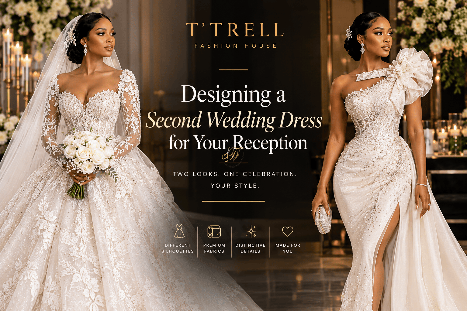 second wedding dress for reception
