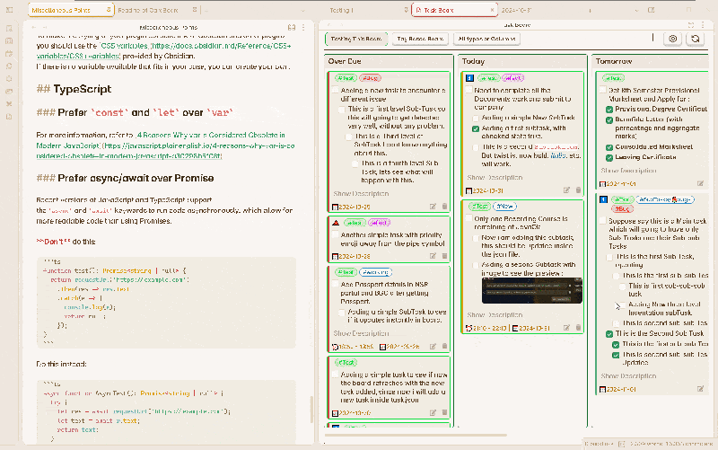 Editing A Task Task Board Documentation - Premium Abstract Photo Gallery - Full HD