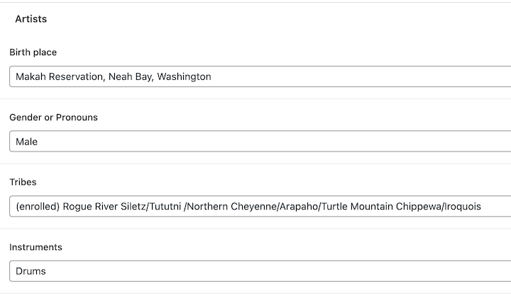 Adding Artists in WordPress as a Custom Post Type - Tualatin Web