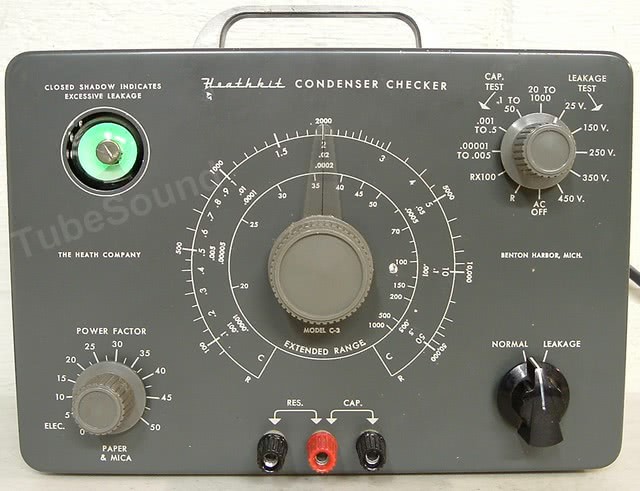 Tubesound Capacitor Checker