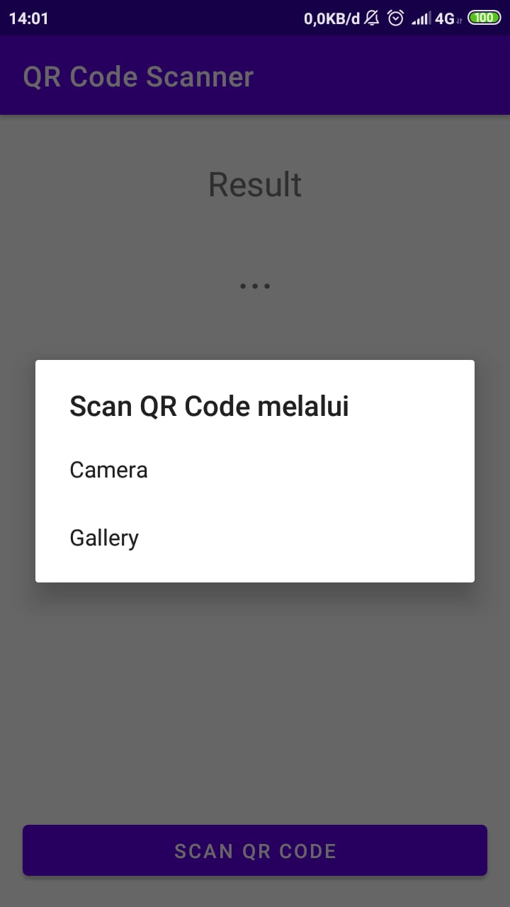 Membuat Aplikasi QR Code Scanner menggunakan Kotlin Tubianto