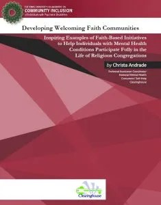 Screenshot of a document titled "Developing Welcoming Faith Communities"