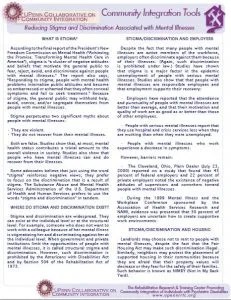 Screenshot of a document titled "Reducing Prejudice and Discrimination"