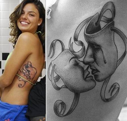 Celebridades com tatuagem na costela femenina Pin By Simone Prestes On Tatoo Tattoos Tattoo Quotes Fish Tattoos