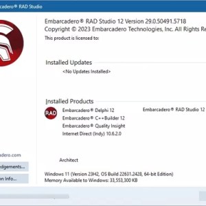 BDE no Delphi 12.1 RAD STUDIO