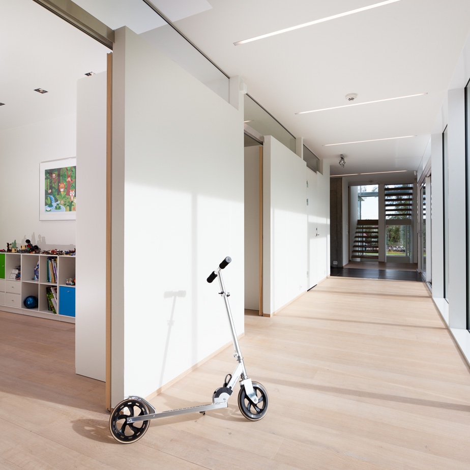 Korridor utenfor barnesoverom.