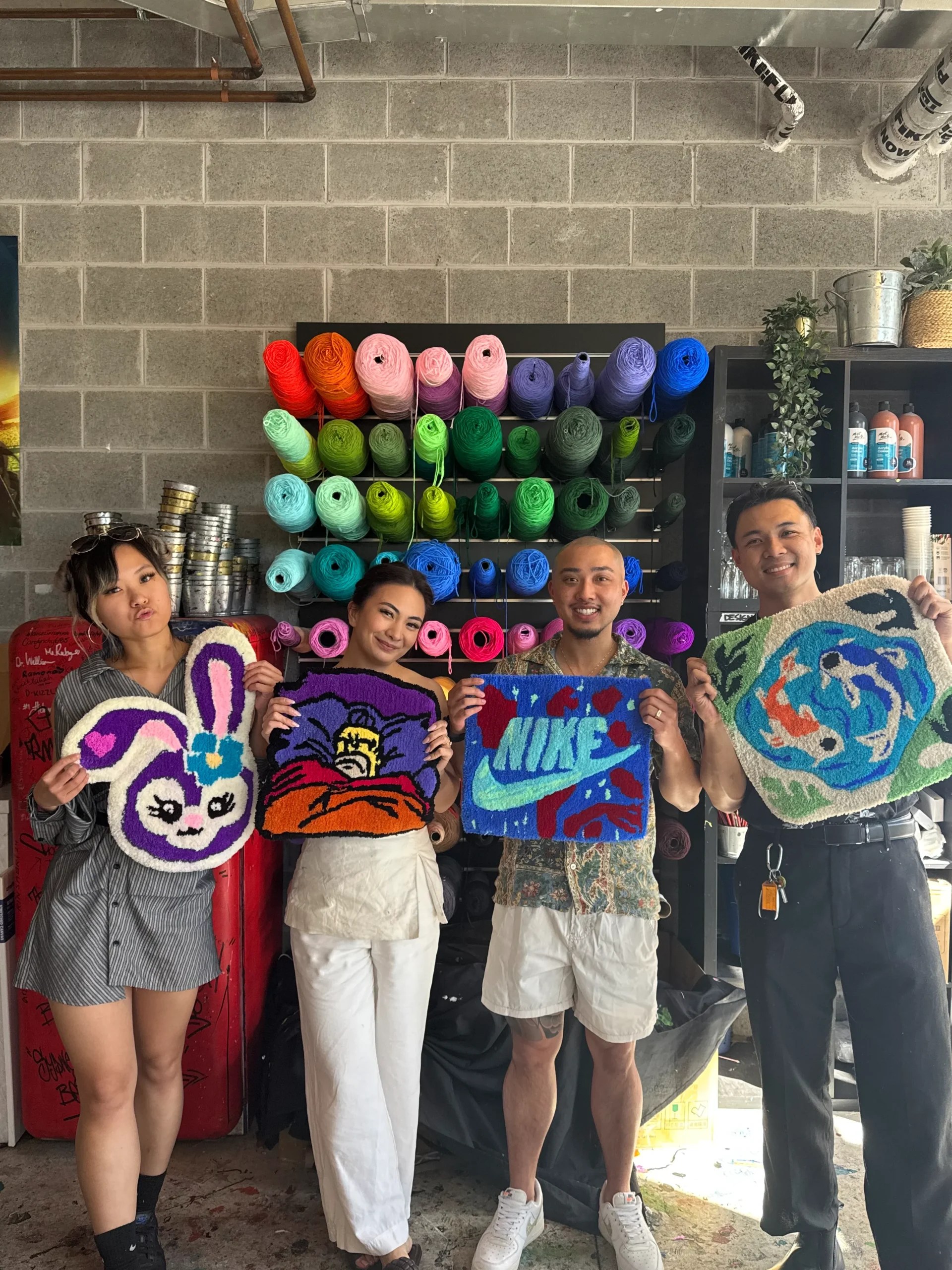 Melbourne Tufting Workshop - 40x40cm