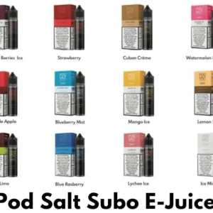 Pod Salt SUBO 3mg/50ml Eliquid