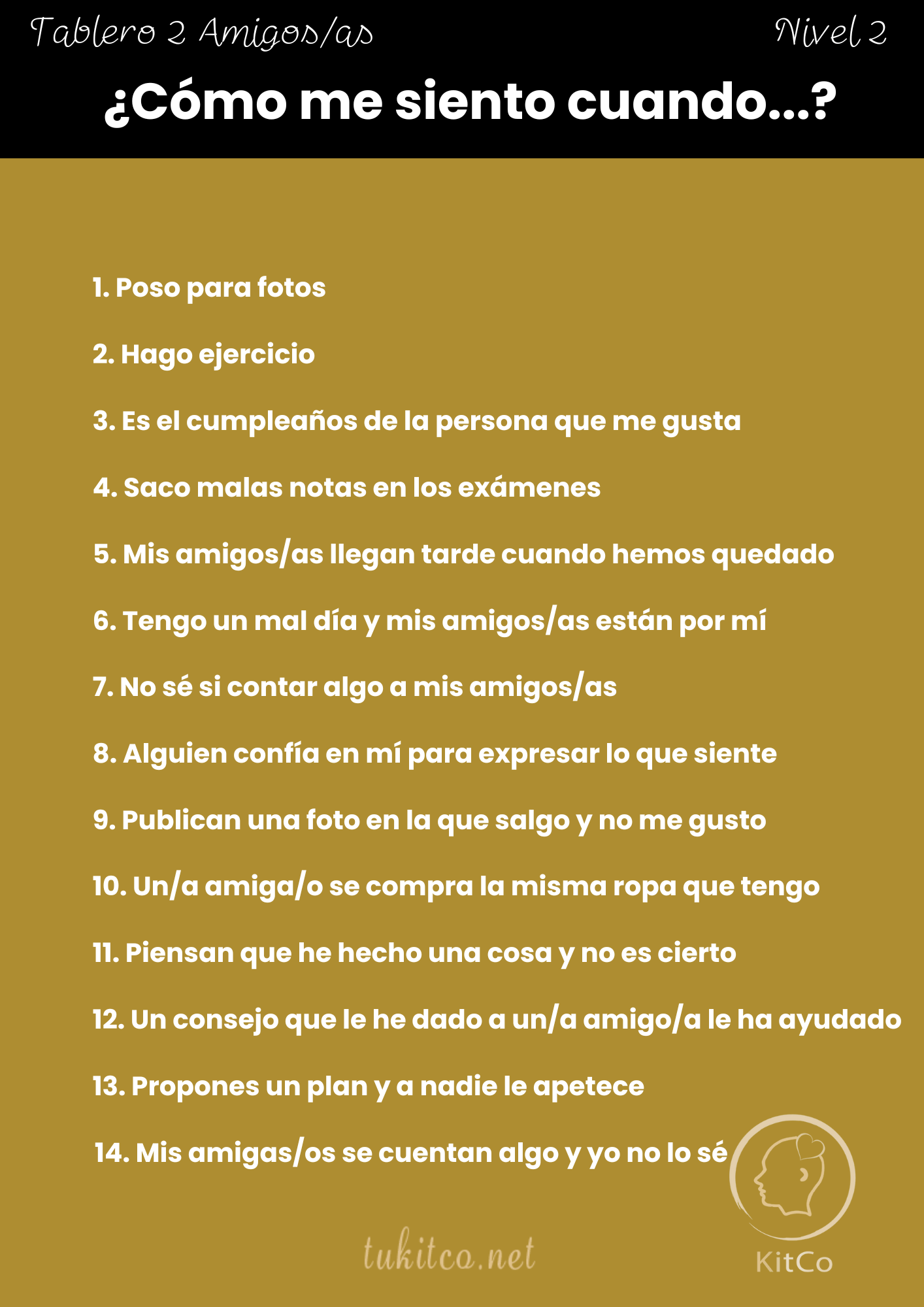 Vista previa de ¿Cómo me siento cuando?