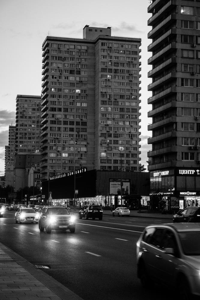 Stadt am Abend