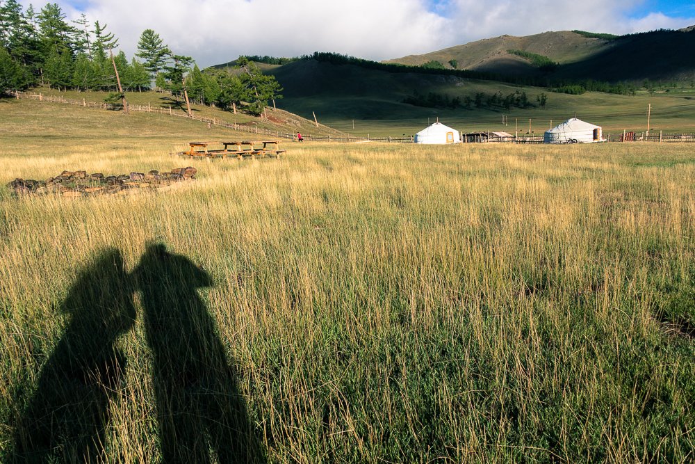 Frühaufsteher-Selfie