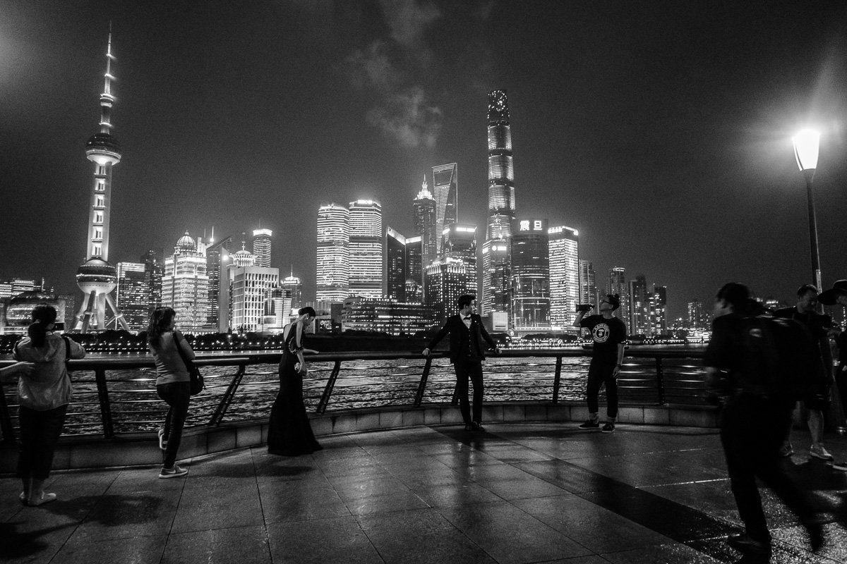 Photographenteam für arrogante Bilder