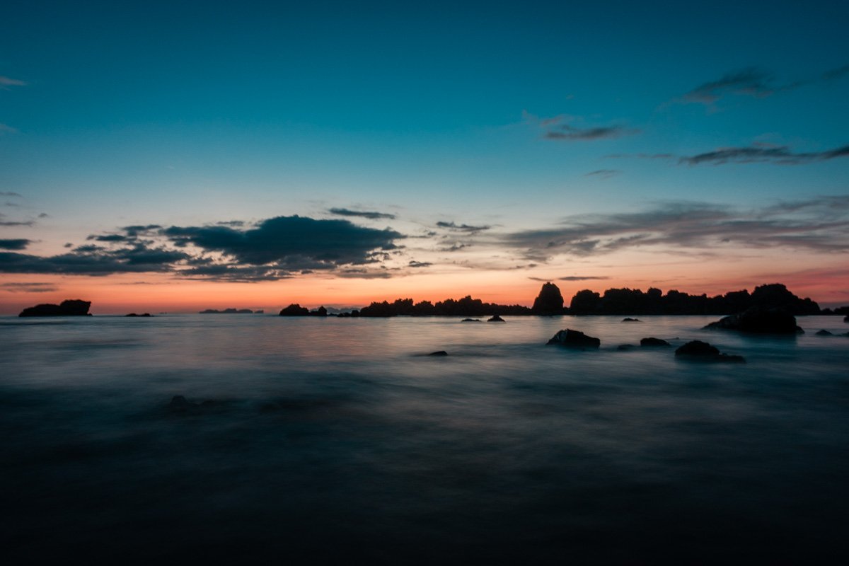 Sunset geglättet