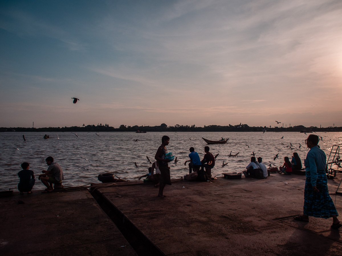Sunset at Botataung II
