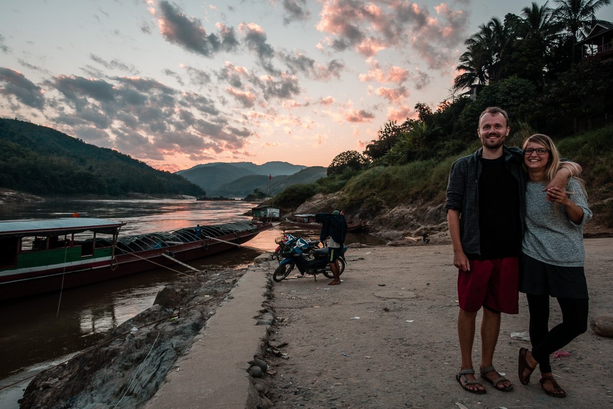 Unverkrampft in die Kamera lächeln