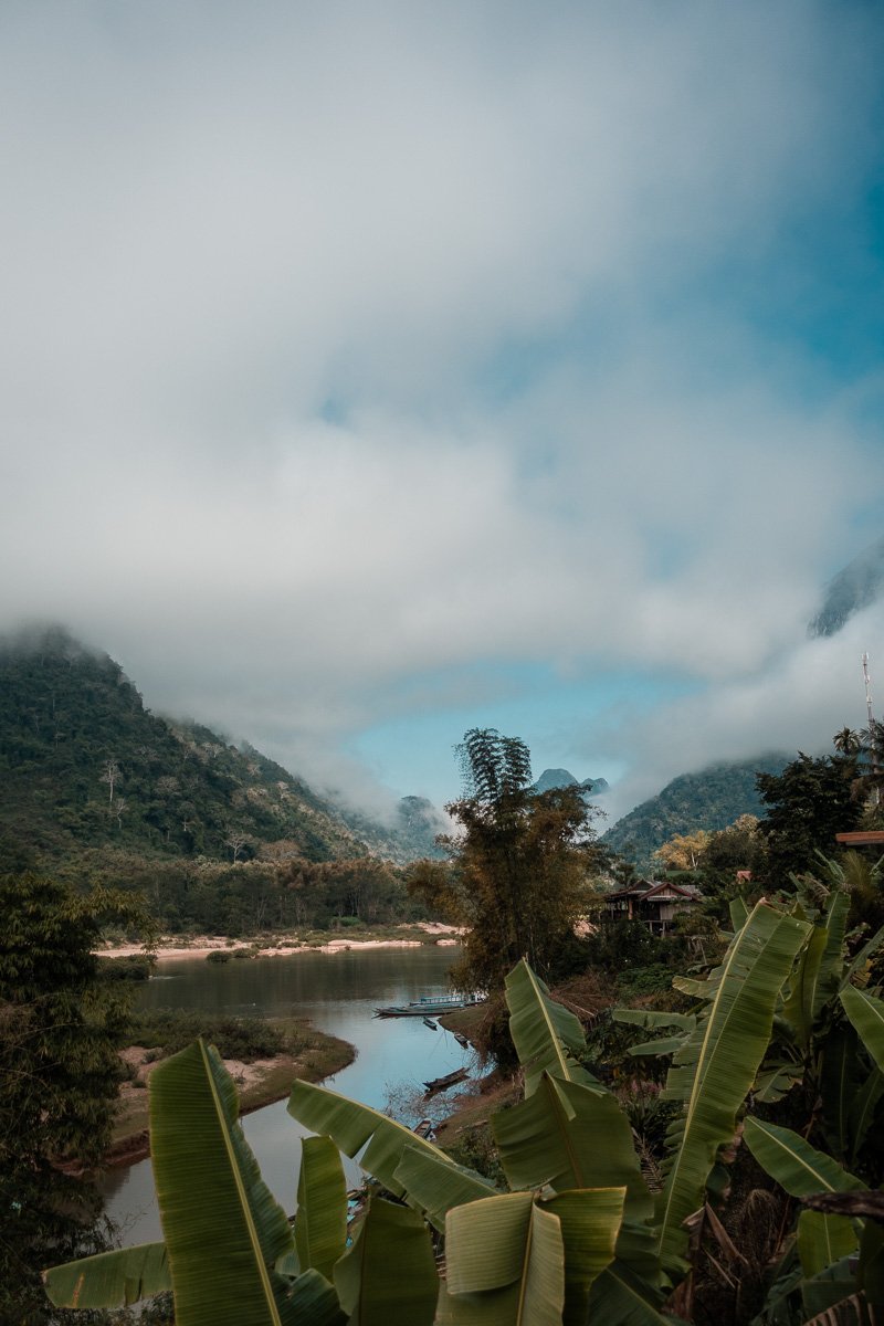Panoramaaussicht im Aufbau