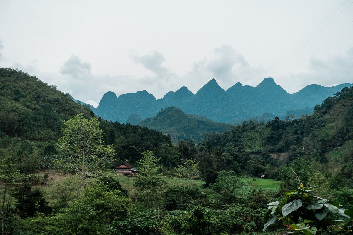 In diese Berge soll es gehen