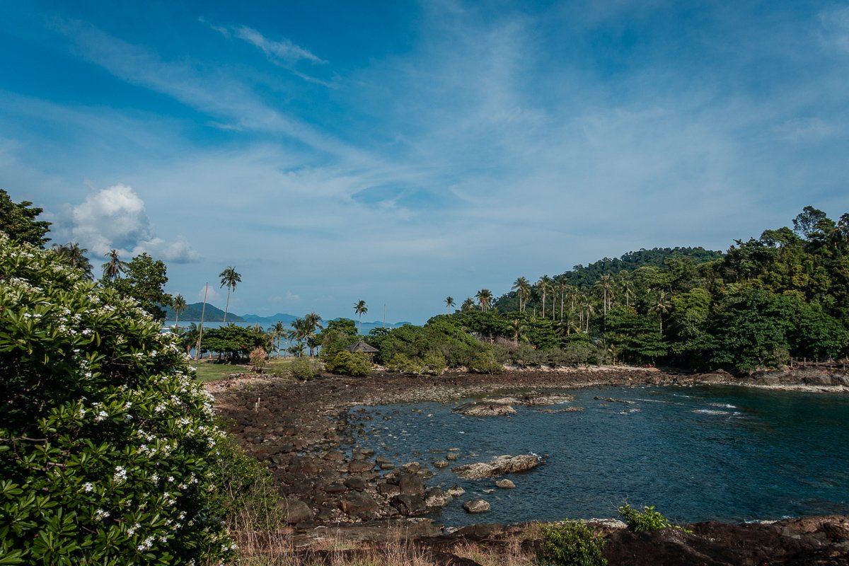 Schnorchelbucht bei Ebbe
