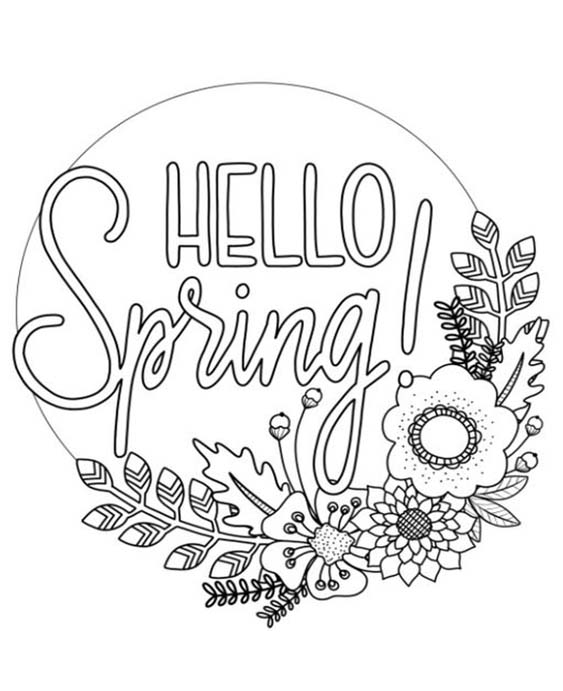 free easy to print spring coloring pages tulamama