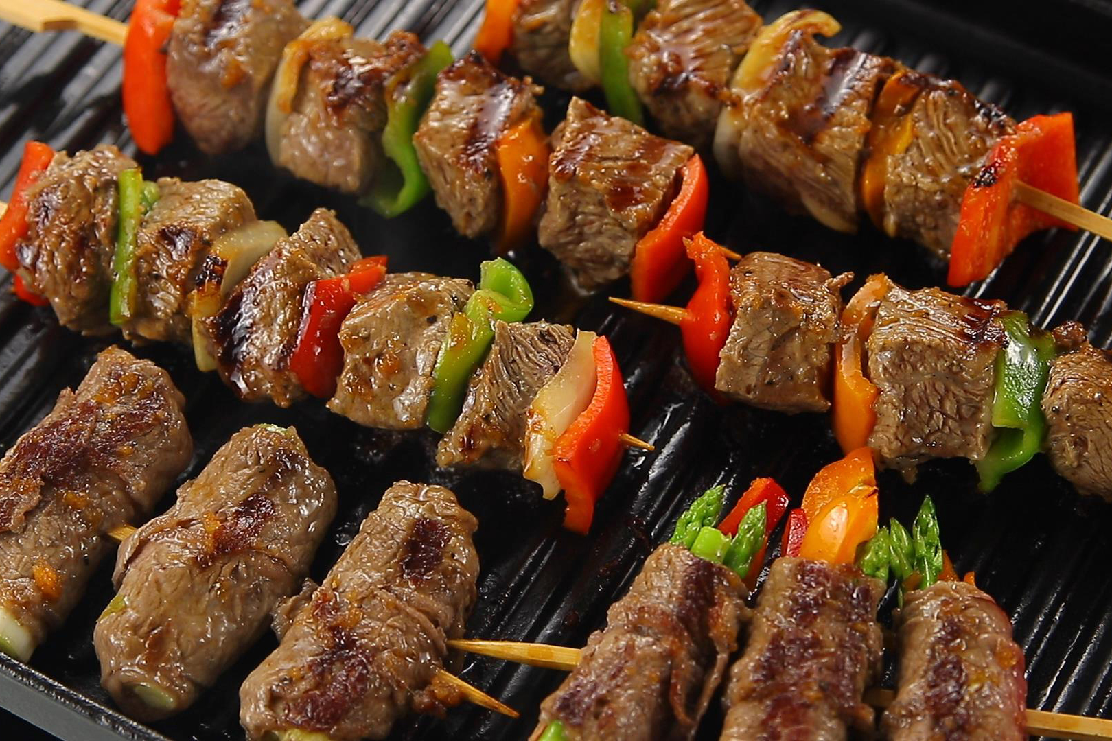 Brochette de boeuf à la bière