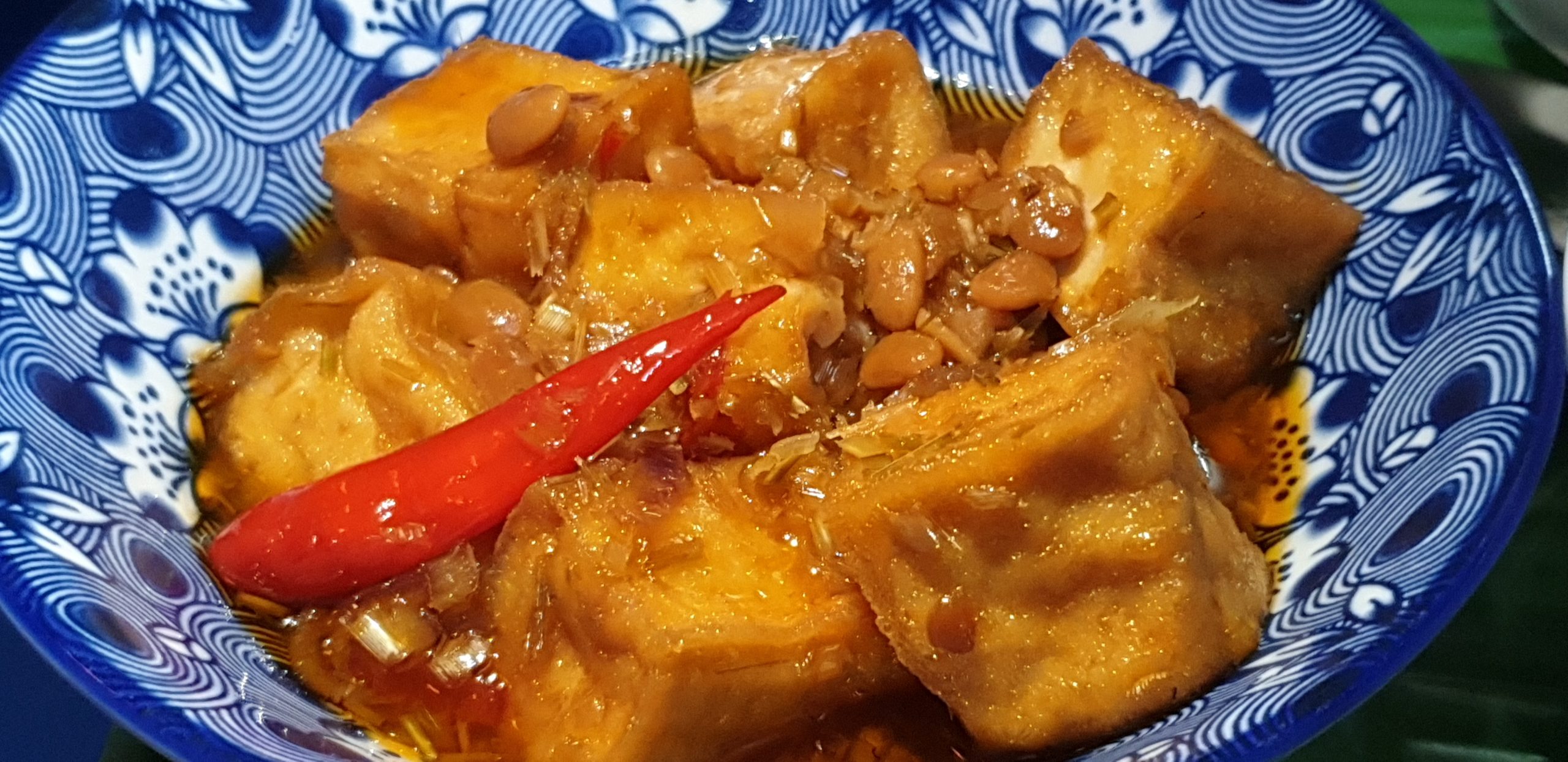 Tofu braise a la pate de soja #ByTuLinh