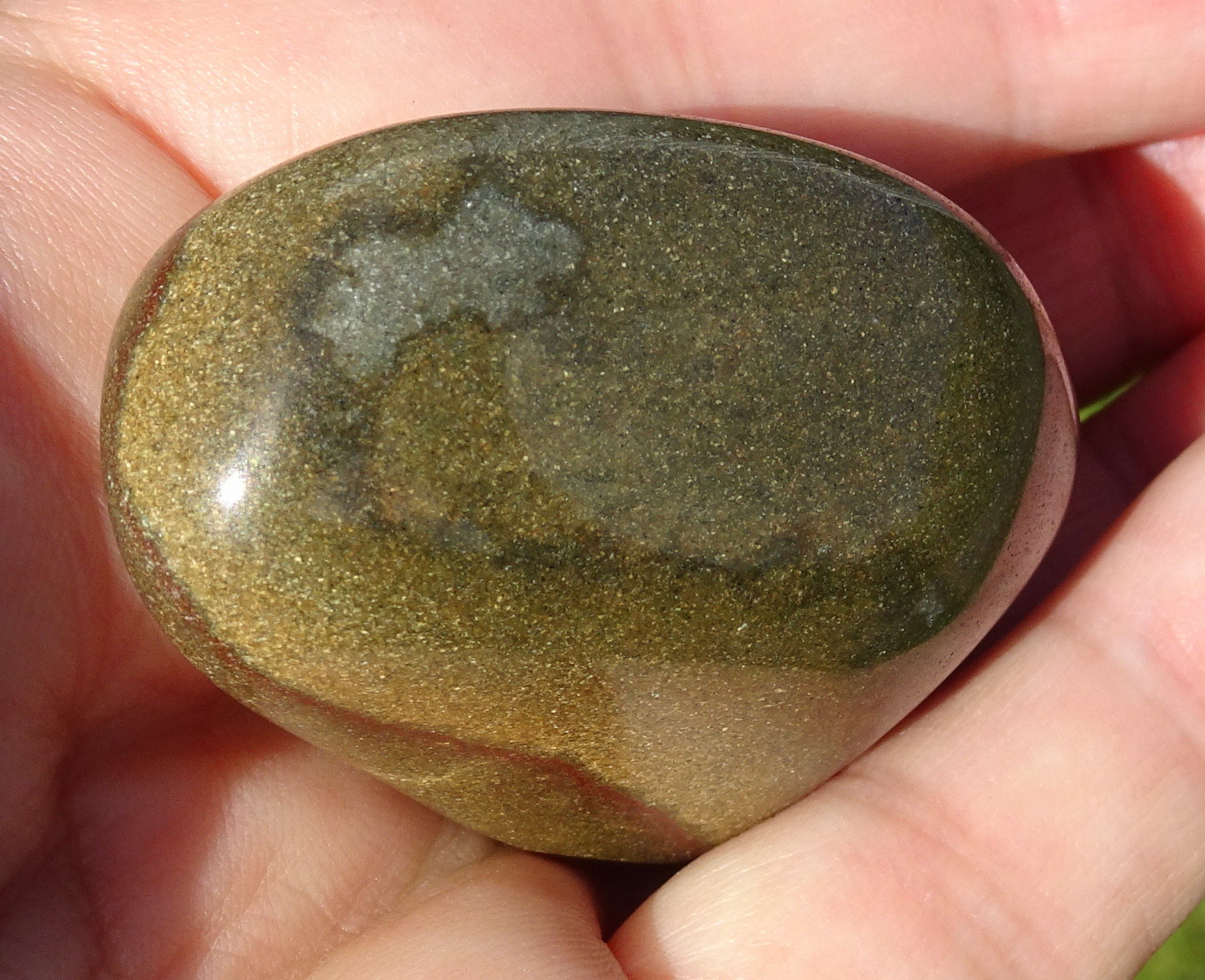 Top of Stone 11, polished.