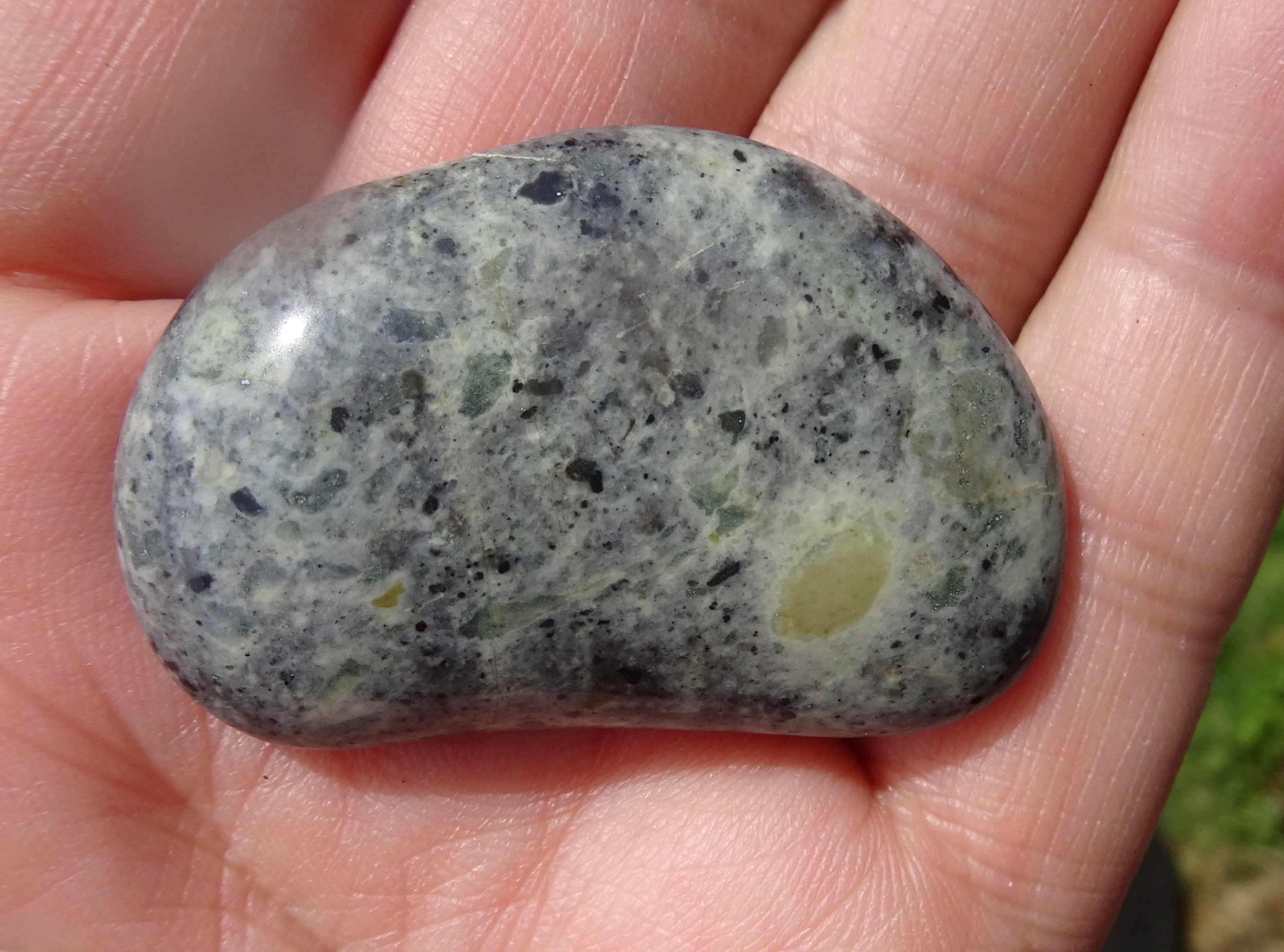Complex structure with inclusions.
