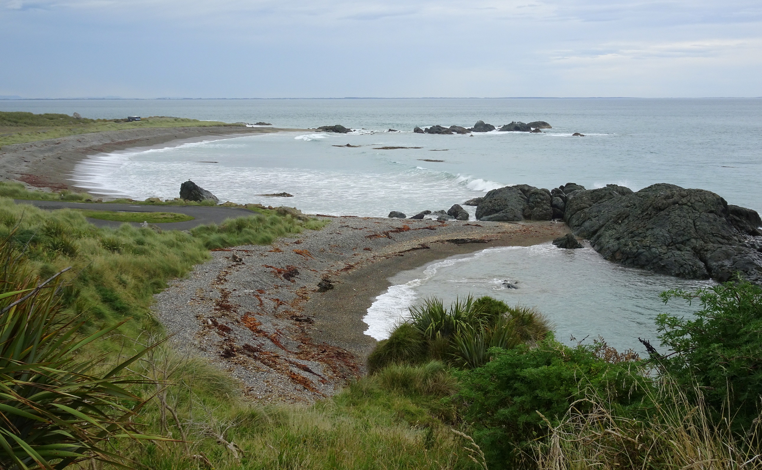 The Back Beach.