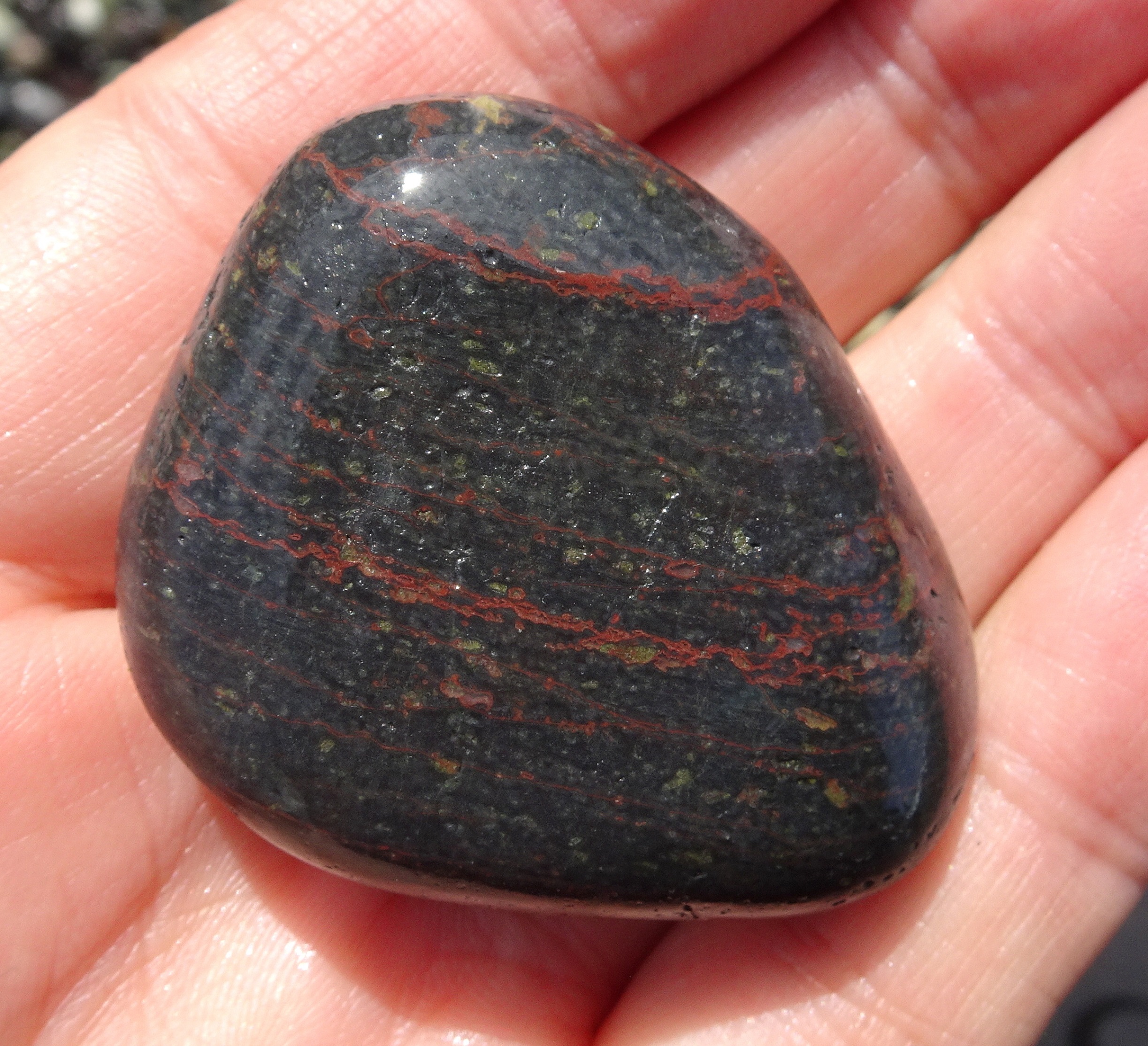 Stone 17. Probably volcanic in origin.