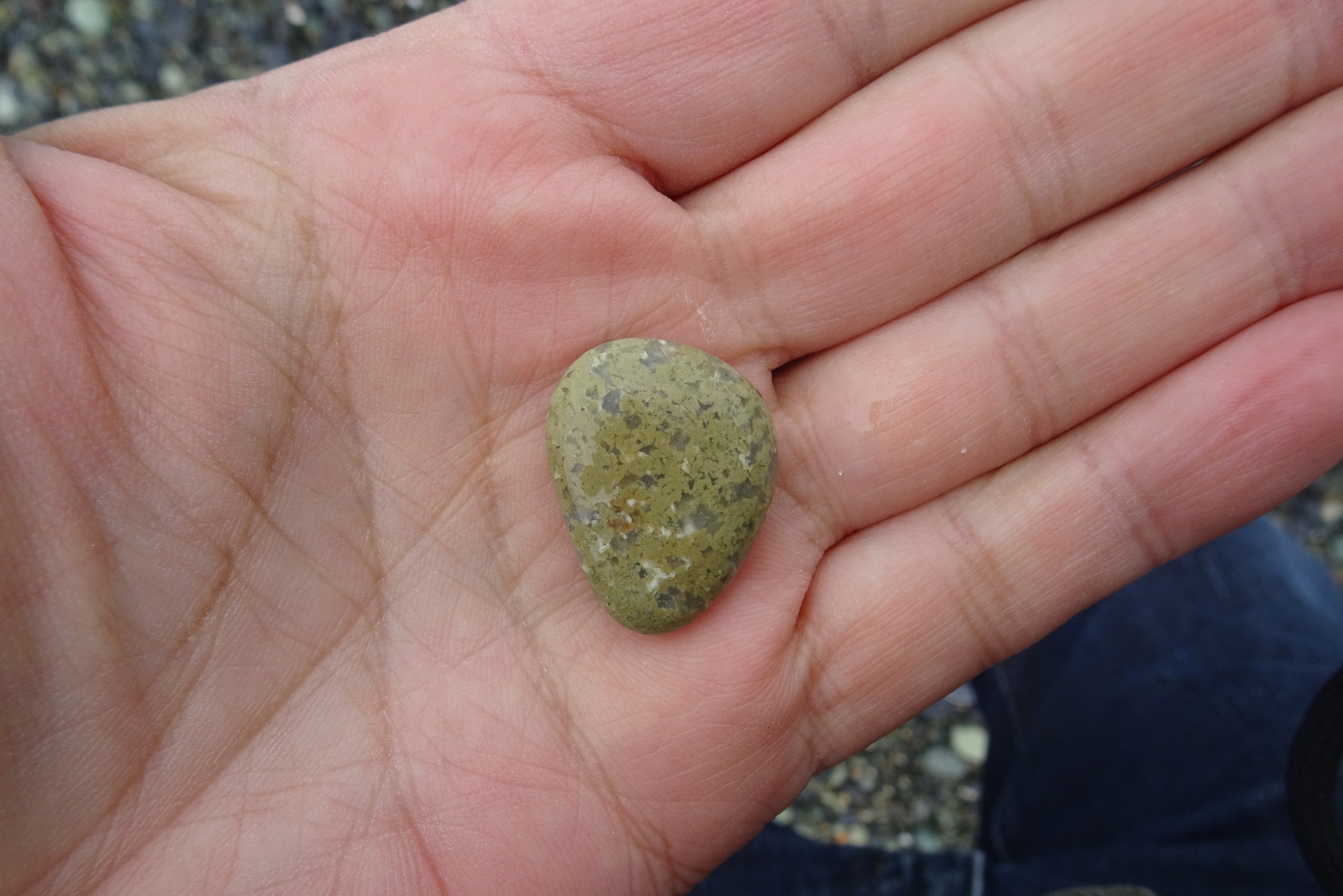 Very small stone...
