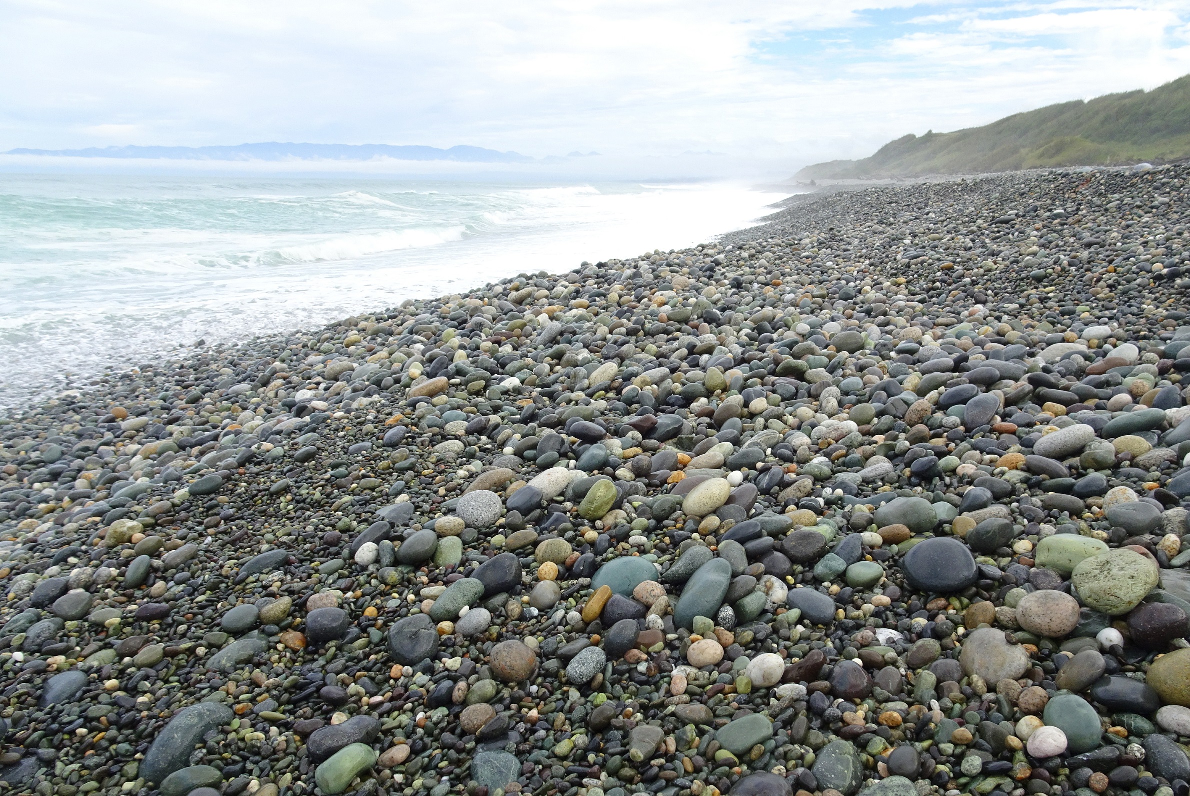 Looking west, towards the Fiordland mountains.