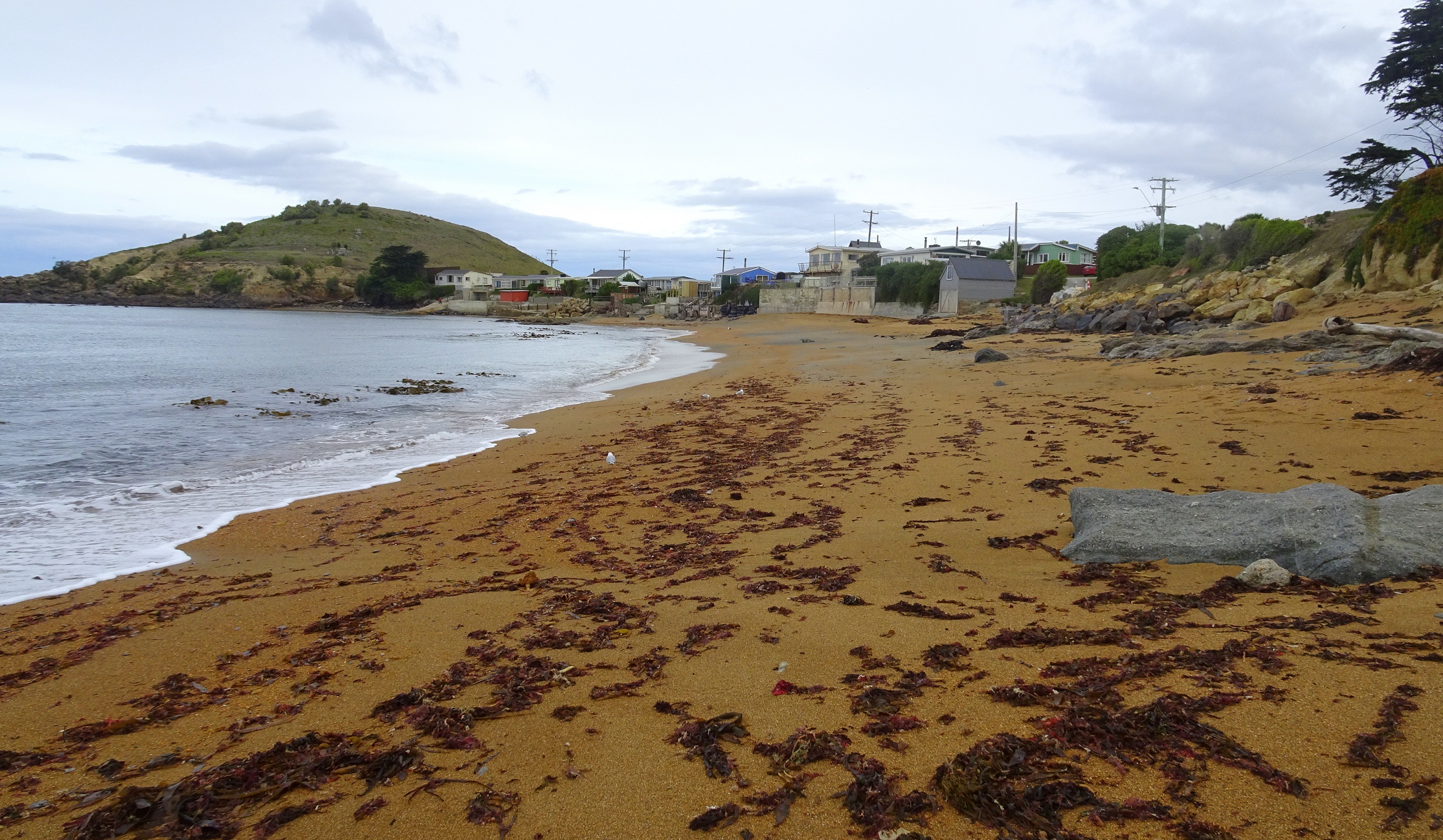Looking towards the other end of the beach.