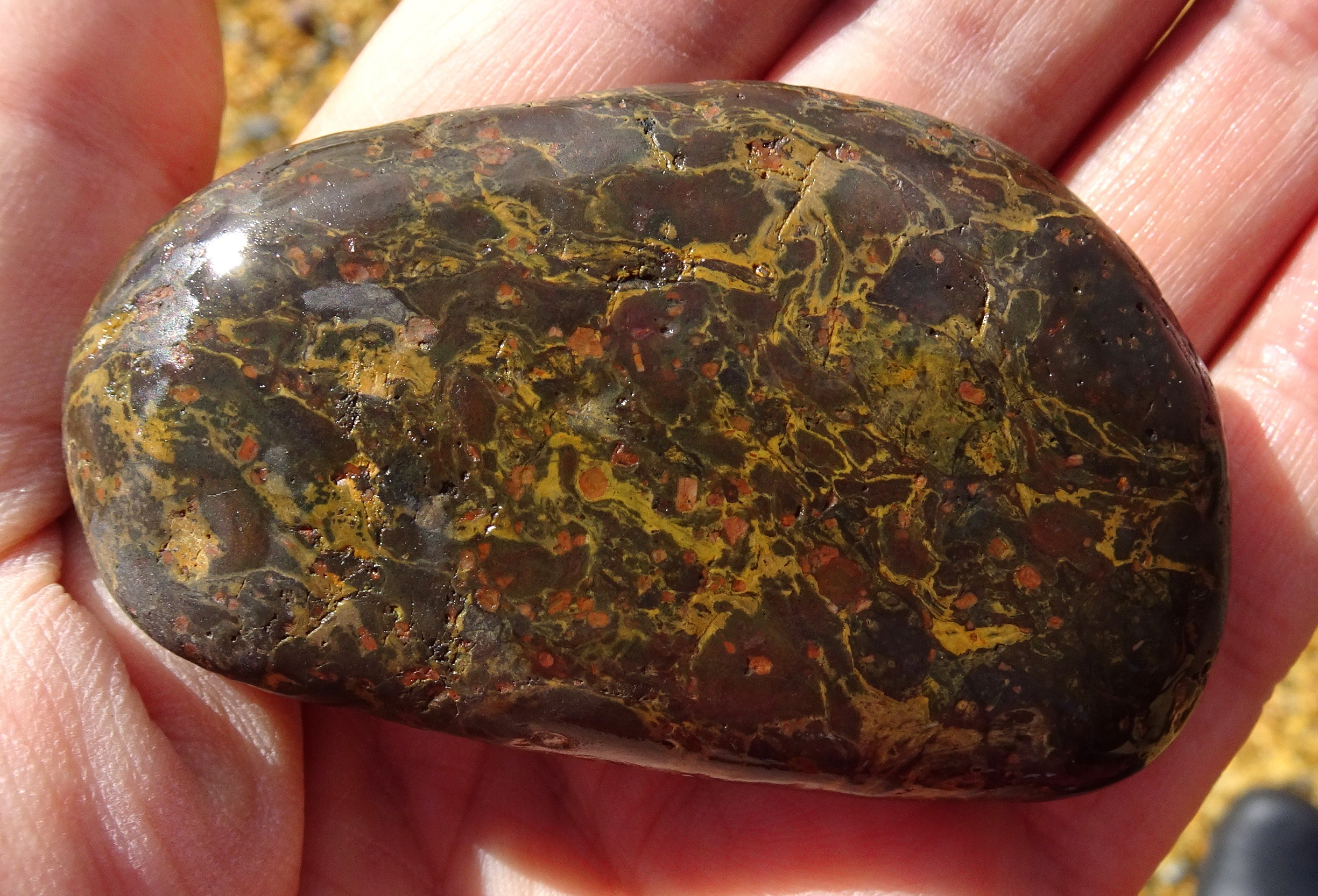 Probably rhyolite.