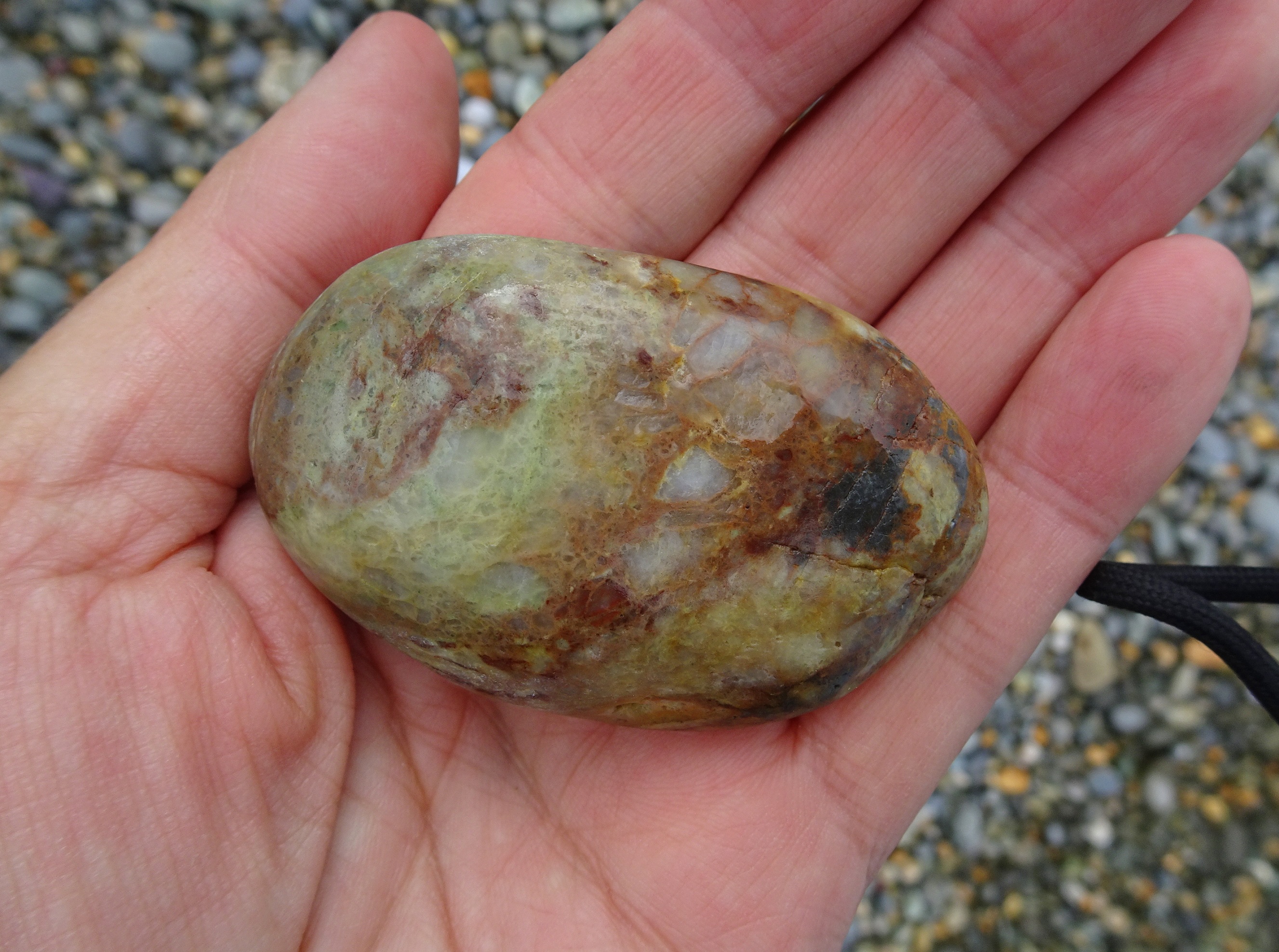 Probably stained quartz.