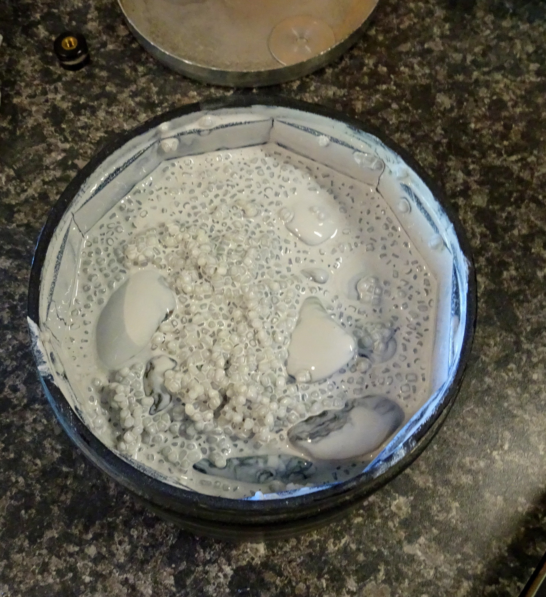 A polish tumble.